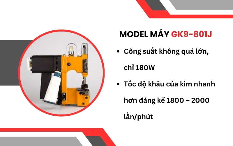 Model máy GK9-801J