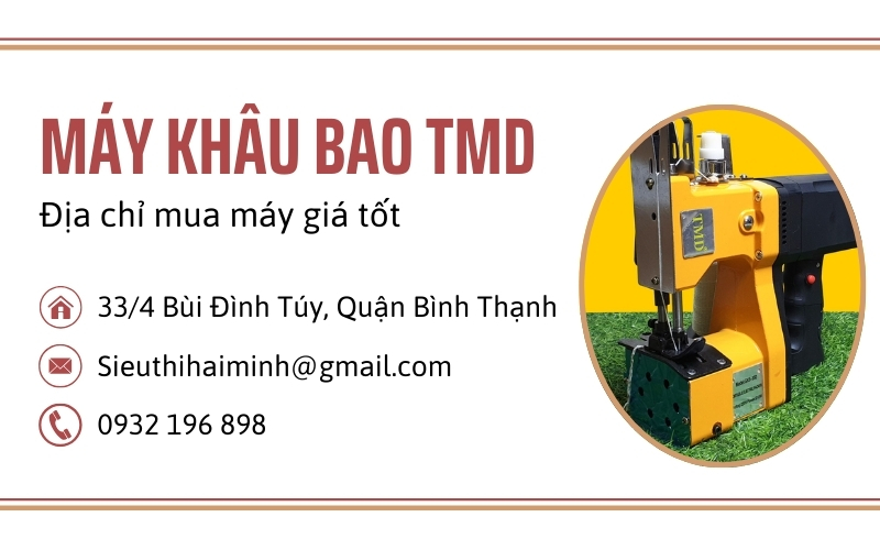 Mua Máy Khâu Bao TMD Ở Đâu Giá Tốt?