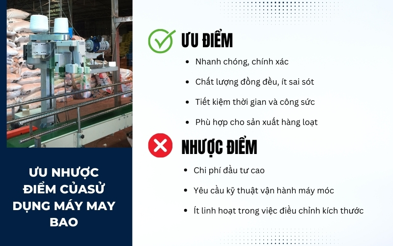  Sử dụng máy may bao