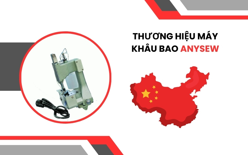 Giới Thiệu Máy May Bao Cầm Tay Thương Hiệu Anysew