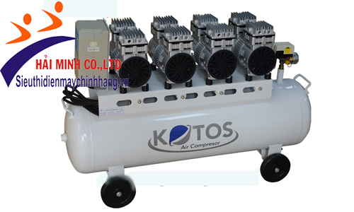 Máy nén khí không dầu Kotos HD750*4 -120L chính hãng