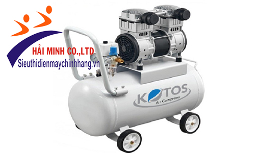 Máy nén khí không dầu Kotos HD750*2 -50L chất lượng