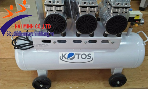 Máy nén khí không dầu Kotos HD750*3 -70L chất lượng