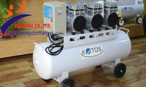 Máy nén khí không dầu Kotos HD750*3 -70L chính hãng