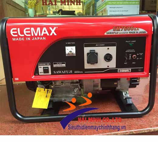 Máy phát điện Honda Elemax SH7600EXS (Giật) 