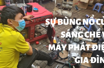 Sự bùng nổ của sáng chế về máy phát điện gia đình