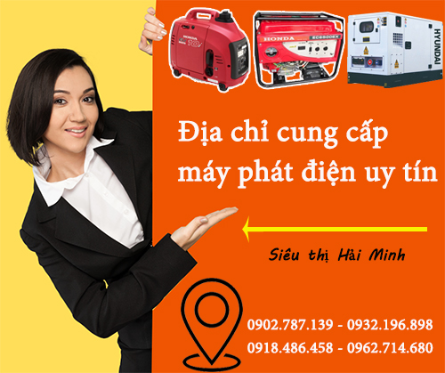 Địa chỉ cung cấp máy phát điện uy tín