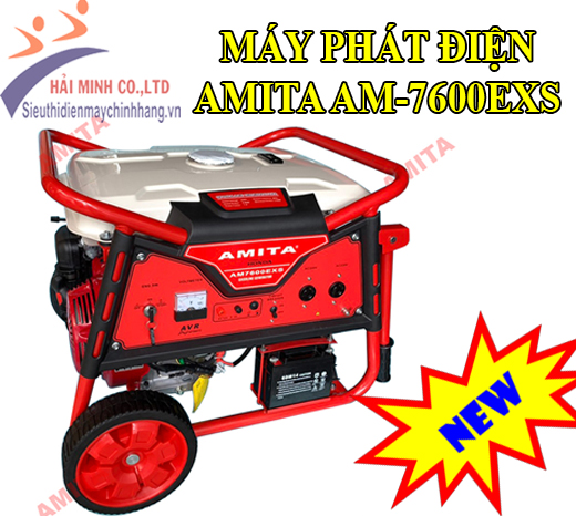Máy phát điện Honda Amita AM7600EXS chất lượng