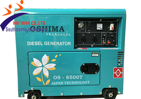 Máy phát điện chạy dầu Oshima giá rẻ