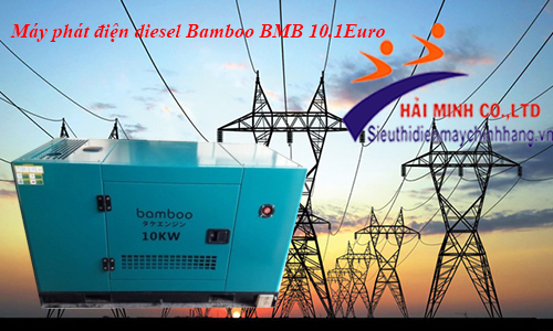 Máy phát điện diesel Bamboo BMB 10.1Euro được sử dụng rộng rãi