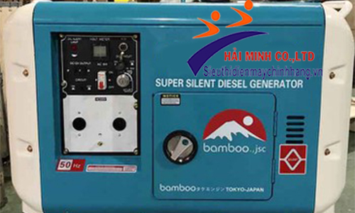 Siêu thị điện máy chính hãng cung cấp áy phát điện diesel Bamboo BmB 9500EAT 