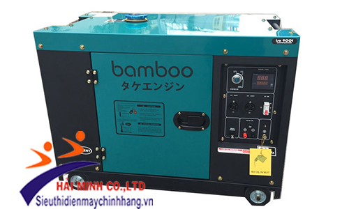 Máy phát điện diesel Bamboo BmB 9800ET3P chính hãng