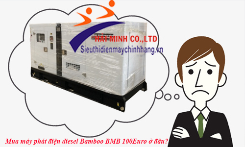 Mua máy phát điện diesel Bamboo BMB 100Euro ở đâu giá rẻ?