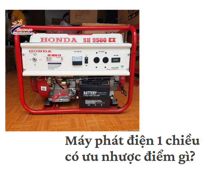 Máy phát điện 1 chiều có ưu nhược điểm gì?
