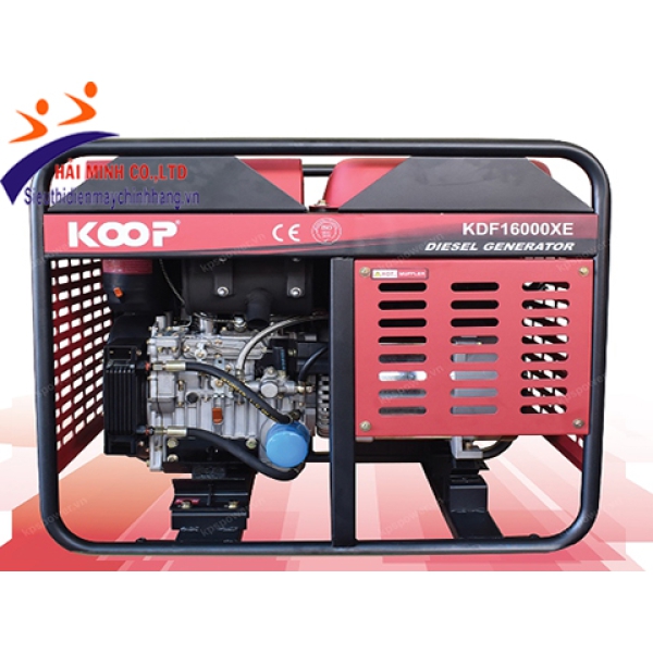 Máy phát điện diesel Koop KDF16000XE (11kva trần)