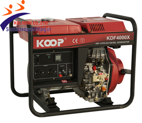Máy phát điện Diesel Koop KDF4000X