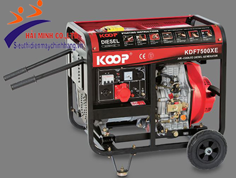 Máy phát điện Diesel Koop KDF7500XE