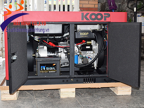 Máy phát điện chống ồn Koop KDF12000Q-3