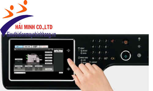 Máy photocopy Sharp MX-M560N màn hình LCD thân thiện