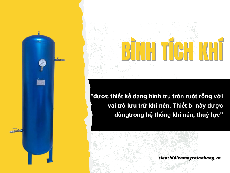 Bình chứa khí nén là gì