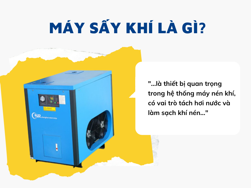 Máy sấy khí là gì