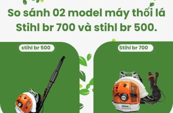 So sánh 02 model máy thổi lá Stihl br 700 và stihl br 500