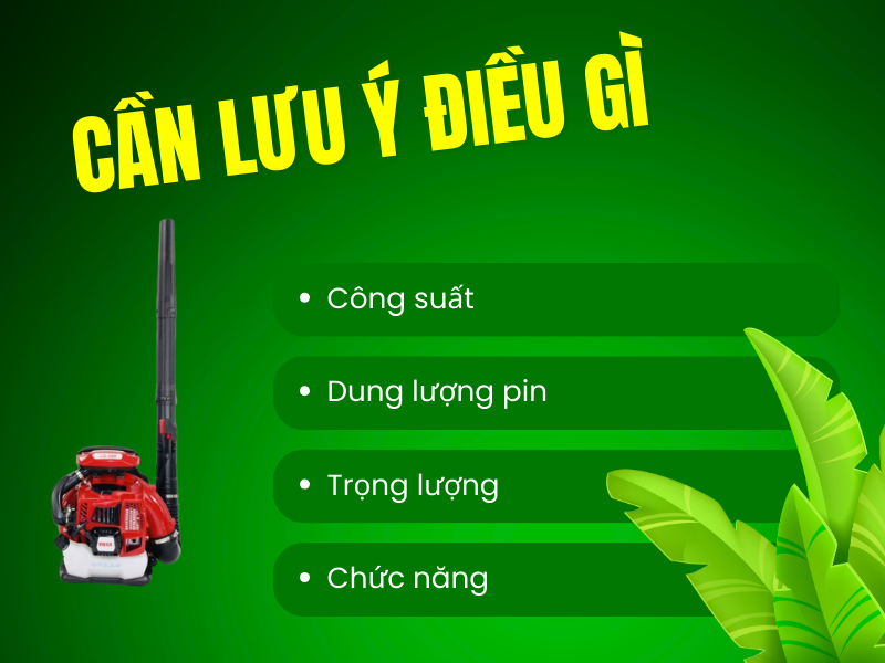 Top máy thổi lá cầm tay chất lượng bạn nên mua?