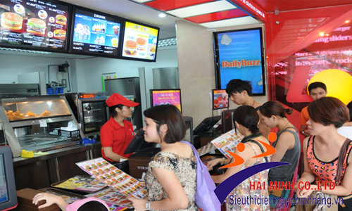 Máy tính tiền giúp việc thanh toán diễn ra nhanh chóng