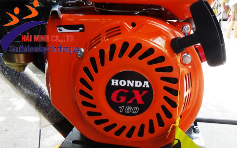 Máy xoa nền bê tông Honda GX 160TQ sử dụng động cơ Honda GX-160
