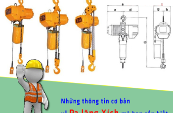 Những thông tin cơ bản về Pa lăng Xích mà bạn cần biết