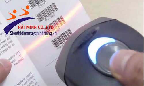 Quá trình quét của máy quét mã vạch Zebex Z3100