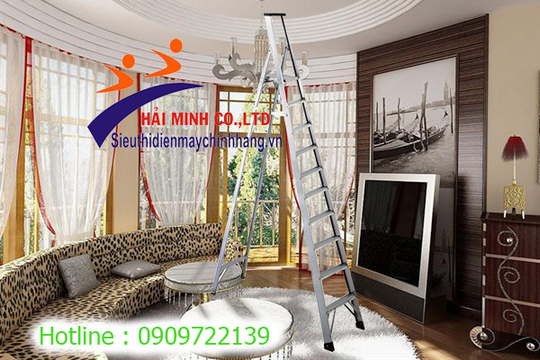 Thang nhôm chữ A 8 bậc Advindeq APS-10