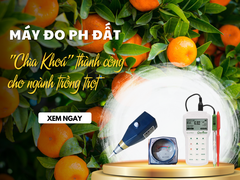 Máy Đo Ph Đất – Chìa Khoá Thành Công Cho Ngành Trồng Trọt