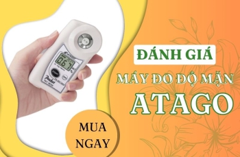 Đánh giá thương hiệu máy đo độ mặn cầm tay Atago