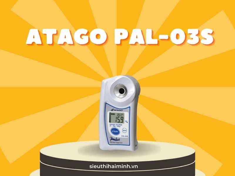 2. Máy đo độ mặn Atago PAL-03S
