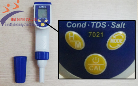 cấu tạo máy đo độ dẫn + TDS + Độ mặn + Nhiệt độ GOnDO 7021