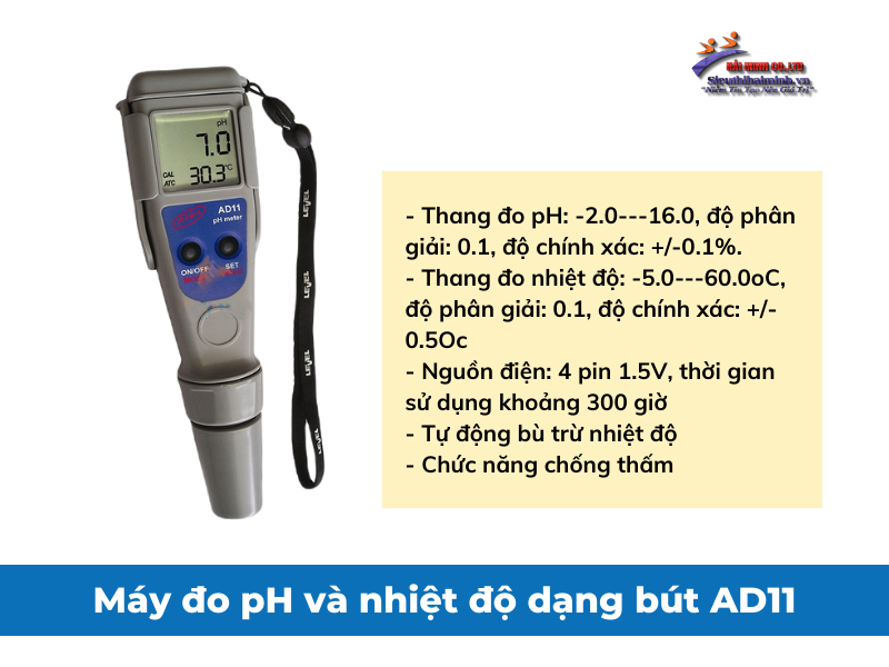bút đo pH AD11