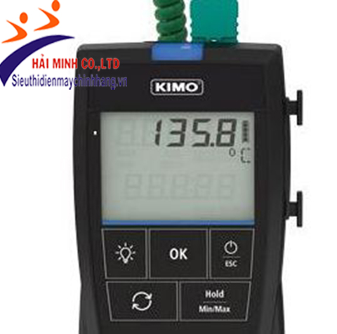 Máy đo nhiệt độ tiếp xúc Kimo chính hãng