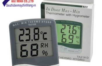 Hướng dẫn sử dụng và vệ sinh máy đo độ ẩm không khí chính hãng