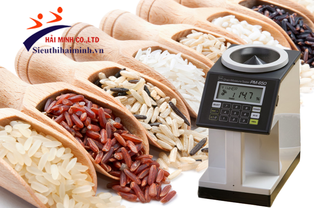 máy đo độ ẩm nông sản kett pm650