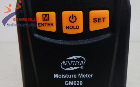phím chức năng máy đo độ ẩm gỗ cầm tay Benetech GM620