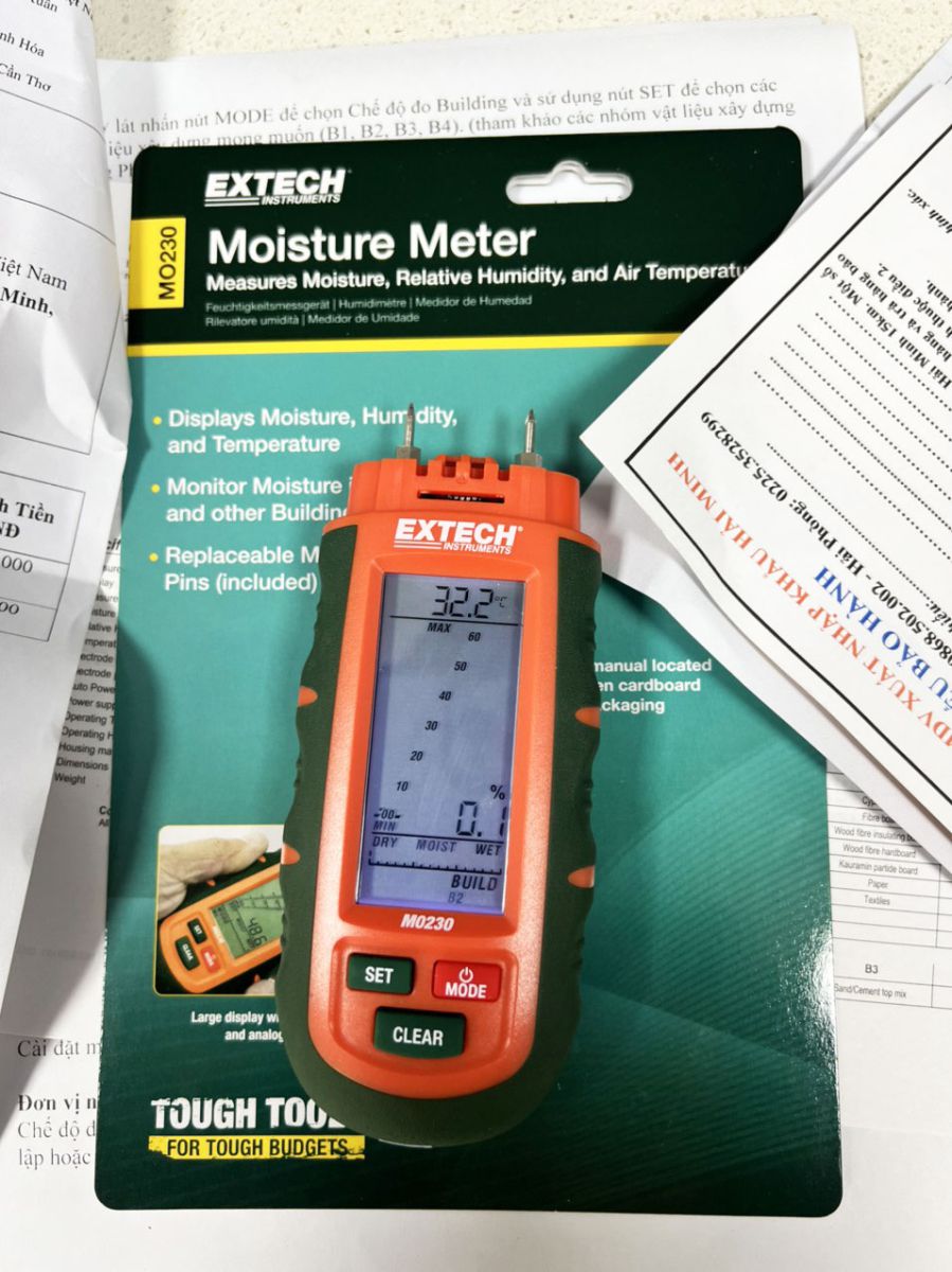 Có bao nhiêu loại máy đo độ ẩm?