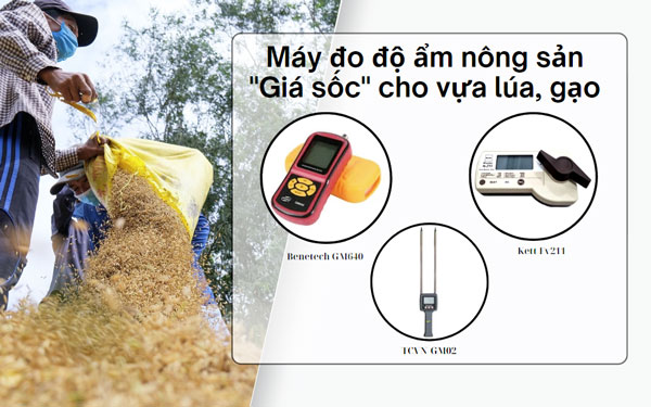 Máy đo độ ẩm nông sản
