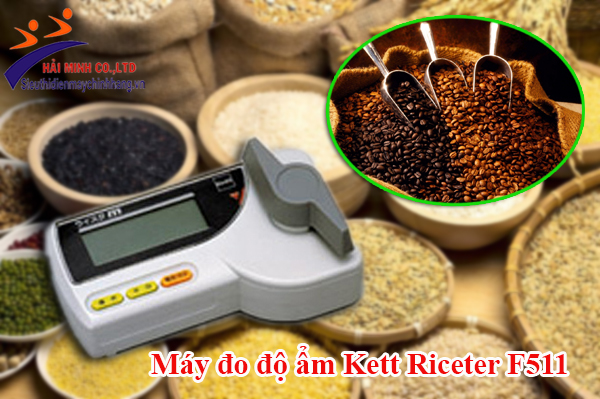 Máy đo độ ẩm gạo cầm tay Kett Riceter F511