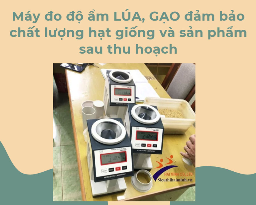 Máy đo độ ẩm lúa, gạo