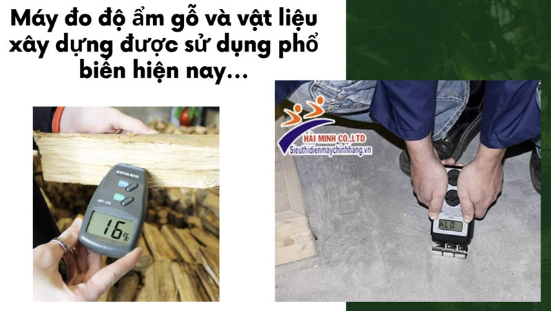 Ưu điểm của máy đo độ ẩm gỗ và vật liệu xây dựng chất lượng