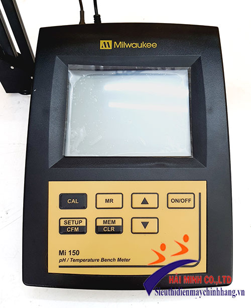 Máy đo pH/nhiệt độ để bàn điện tử Milwaukee MI 150
