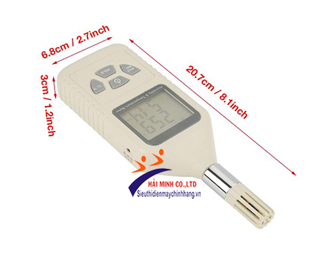 Máy đo nhiệt độ và độ ẩm Benetech GM 1360