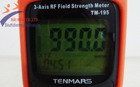 Máy đo cường độ sóng điện từ Tenmars TM-195