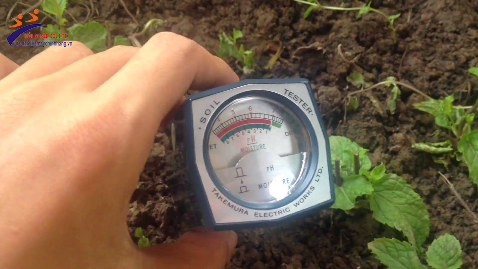 máy đo độ ẩm đất trong nông nghiệp